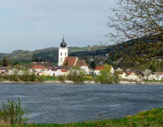 Danube in the spring