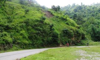 the hills above butwal, en route to tansen