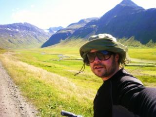 Me in the mountains in Northern Iceland