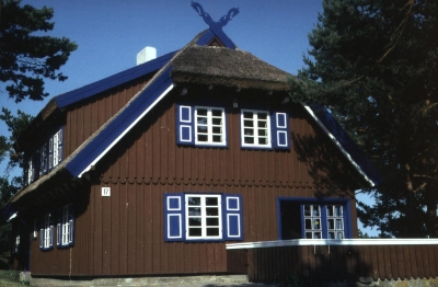 The famous Thomas-Mann-Museum in Nida in the Baltic Lagoon