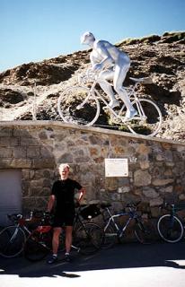 Jerry Nilson at the Tourmalet
