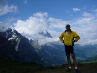 On top of Grosse Scheidegg