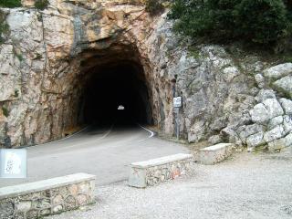 Tunnel on Puig Major