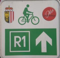 Danube valley bike path R1